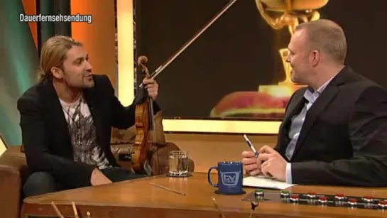 David Garrett - TV TOTAL ( Teil 1 ) - 12.12.2011