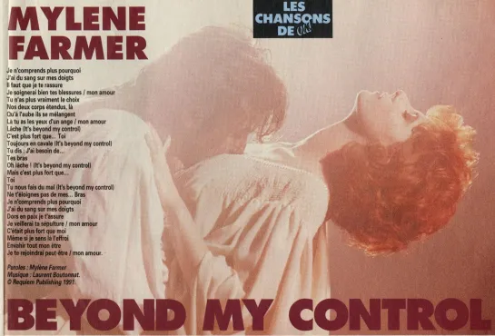 Mylene Farmer - Beyond my control 1992