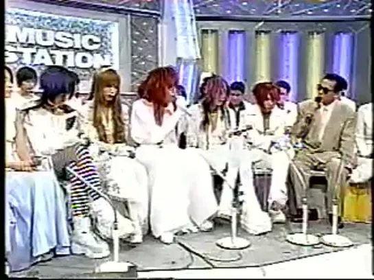 Music Station: DIR EN GREY -  予感 / Yokan LIVE & Interview [1999.07.16]