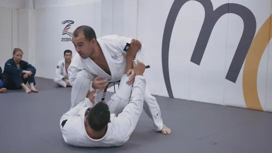 Marcelo Garcia - Posture vs Spider Guard Lasso, Kick Escape vs Sweep, Stacking Pass vs Open Guard