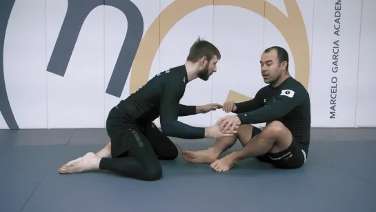 Marcelo Garcia - Hand Fighting from Butterfly