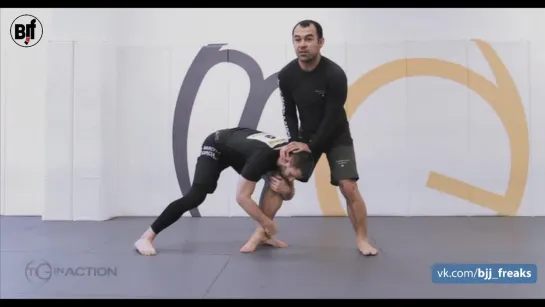 Marcelo Garcia - Guillotine vs Takedown → Guillotine to Front Headlock