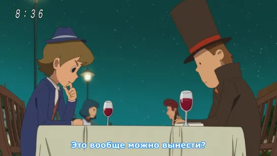 [MedusaSub] Layton Mystery Tanteisha: Katri no Nazotoki File | Детективное агентство Лейтон – 34 серия – русские субтитры