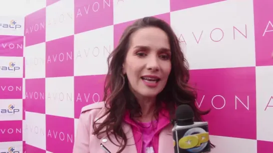 Natalia Oreiro Corrida Solidaria Avon Contra el Cáncer de Mamas