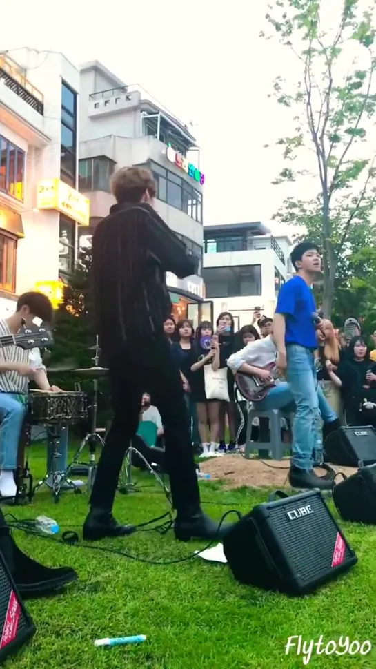 [06.07.18] N.Flying - I'm Okay @ OFF TO FLYING Yeonnam-dong Busking