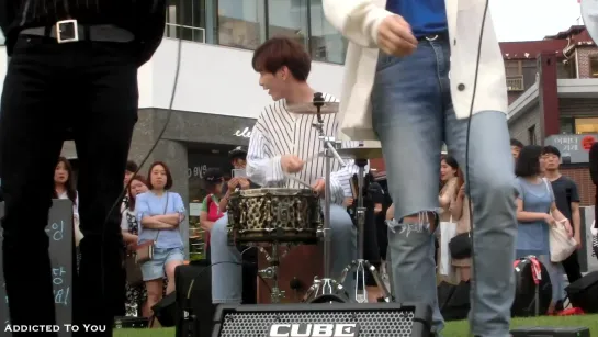 [06.07.18] N.Flying - 1 Minute @ OFF TO FLYING Yeonnam-dong Busking