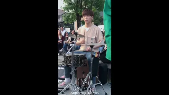 [29.06.18] N.Flying - Crossroad (Jaehyun) @ OFF TO FLYING Hongdae Busking