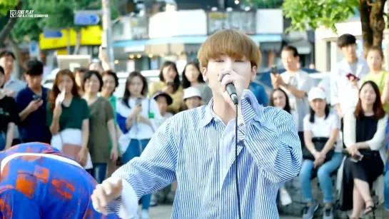 [29.06.18] N.Flying - Real (Seunghyub) @ OFF TO FLYING Hongdae Busking