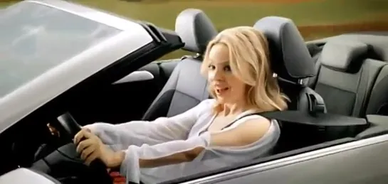 Kylie Minogue In  Volkswagen Golf Cabriolet Commercial (2011)