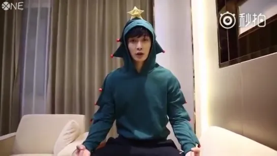 [РУС.САБ] 151224 Merry Lay-mas (Zhang Yixing) Studio Update