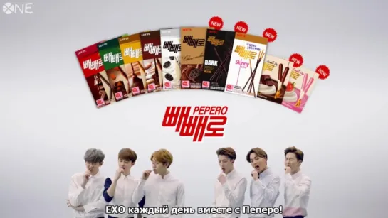 [РУС.САБ] 150515 EXO Lotte Pepero TV CF Long Ver