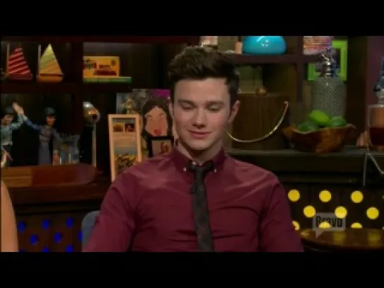 Chris Colfer on Watch What Happens Live on July 13, 2014 [Part 2]