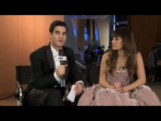 Glee: Watch Darren Criss Hilariously Quiz Lea Michele and Chris Colfer’s Broadway Knowledge!