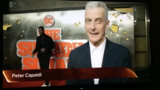 Peter Capaldi and The Suicide Squad on Channel 5 UK