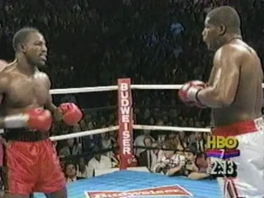 1992-11-13 Evander Holyfield vs Riddick Bowe (WBC, WBA World & IBF Heavyweight Titles)