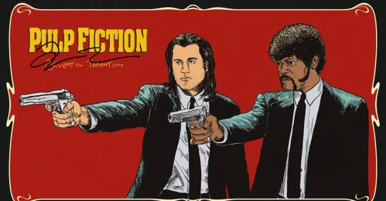 «Кримина́льное чти́во» (англ. Pulp Fiction — «Бульварное чтиво»)  1994  расширенная версия