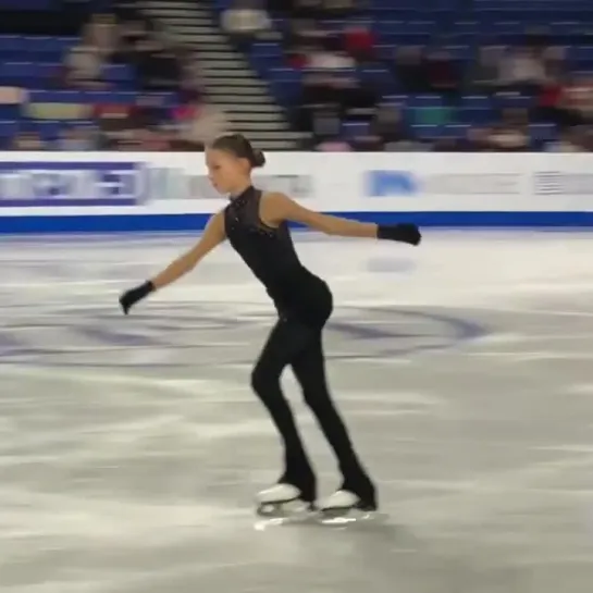 Анна Щербакова, Тренировка 7/12/18 - Grand Prix of Figure Skating Final 2018