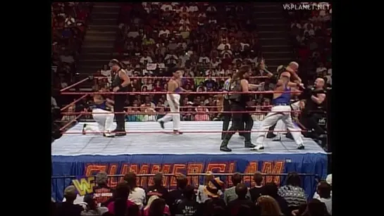 Los Boricuas vs Disciples of Apocalypse, WWF SummerSlam 1997