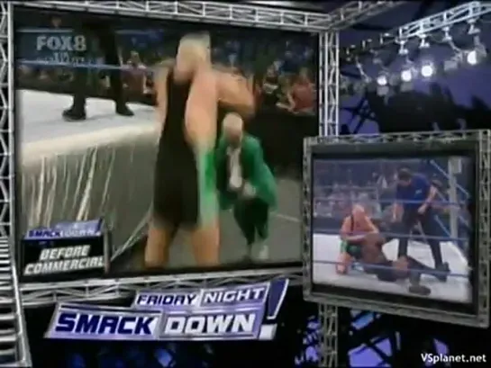 Batista vs lashley vs Finlay - WWE Smackdown 13.10.2006