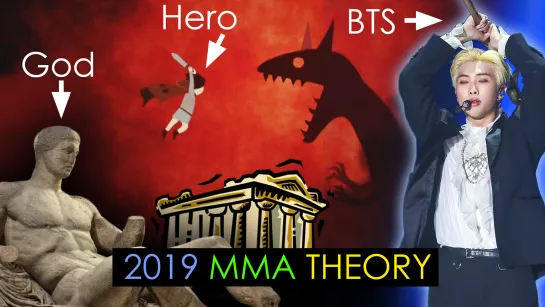 BTS - ГИБЕЛЬ И ВОЗРОЖДЕНИЕ ГЕРОЯ. ТЕОРИЯ MMA 2019 по К. ЮНГУ. DIONYSUS THEORY | KPOP ARI RANG