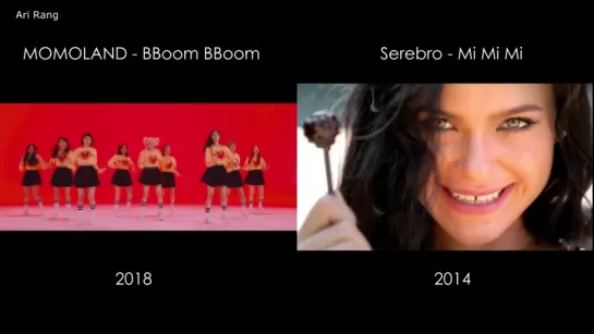 MOMOLAND - BBoom BBoom VS Serebro - Mi Mi Mi | ARI RANG