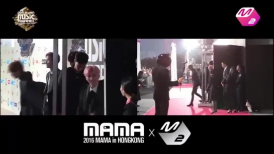 [RAW|VK][02.12.2016] MONSTA X Red Carpet @ MAMA 2016