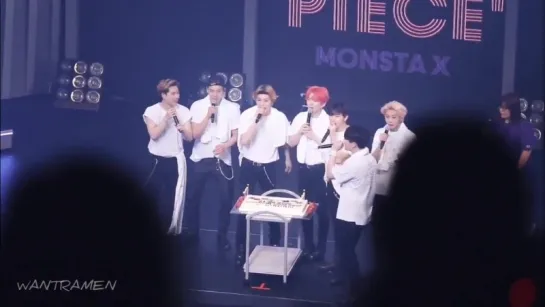 [VK][180517] MONSTA X fancam Talk Time @ 1st Japan Tour 'PIECE' in Tokyo (D-1)