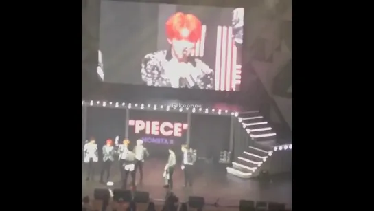 [VK][180506] MONSTA X fancam Talk Time @ 1st Japan Tour 'PIECE' in Osaka D-2