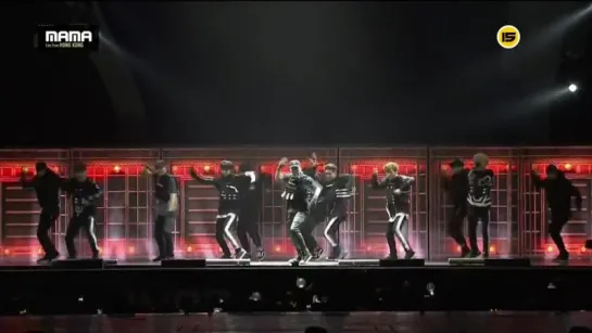 [RAW_VK][02.12.2015] Monsta X  Seventeen Special Stage The Boys MAMA 2015