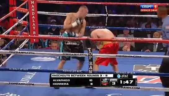 2012-04-14 Mike Alvarado vs Mauricio Herrera