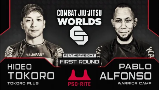 4 Hideo Tokoro vs Pablo Alfonso #combatjiujitsu world 2020