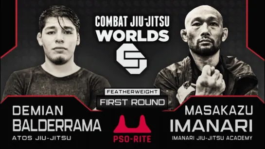 2 Damian Balderrama vs Masakazu Imanari #combatjiujitsu world 2020