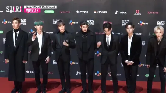 [VK][181212] MONSTA X Red Carpet @ MAMA 2018 in Japan