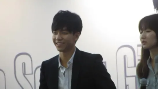 2013.9.6 Lee Seung Gi in Singapore  @ press con (720p)