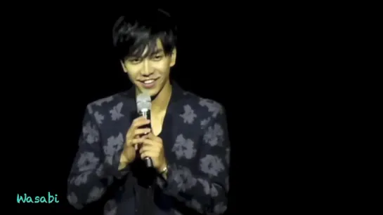 [SG FM 2013] Lee Seung Gis Message to Singapore Airen (720p)