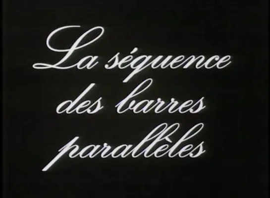 The Sequence of Parallel Bars / La séquence des barres parallèles (1992) dir Aryan Kaganof