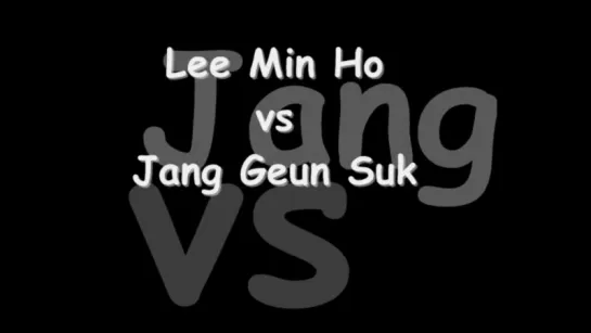 Jang Keun Suk vs Lee Min Ho_2009