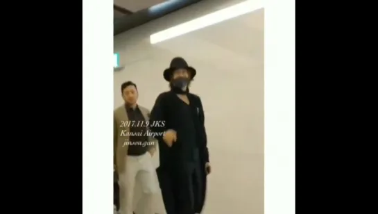 Jang Keun Suk • Kansai airport_9.11.2017