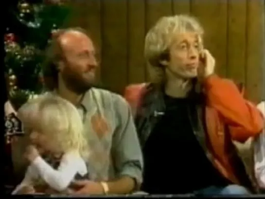 Bee Gees with their Families - Silent Night