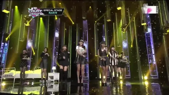 130228 SISTAR19 -  A Girl In Love (Special Stage) @Mnet M!Countdown