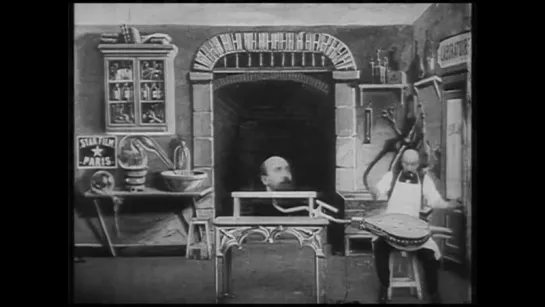 El Hombre de la Cabeza de Goma (1901) Georges Méliès