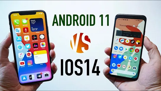 Wylsacom iOS14 vs. Android 11 - Beta Battle