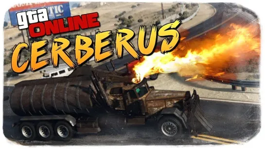 TheBrainDit GTA ONLINE - КУПИЛИ МАШИНУ ОГНЕМЕТ CERBERUS #381