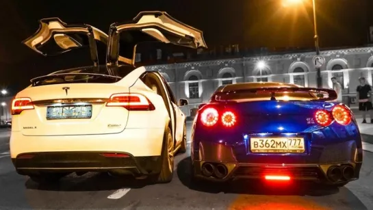 Дима Гордей TESLA 770 СИЛ vs. GT-R 750 СИЛ