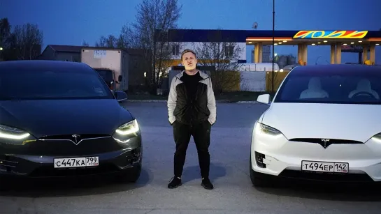 TheWarpath Эксклюзив! Гонки в Новосибирске на Теслах _ Tesla Model X P100D - Какая Тесла кр