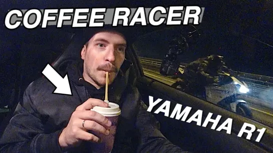 Sergey Stilov БАЙКЕР ВЫЗВАЛ НА ГОНКУ. COFFEE RACER GTR vs YAMAHA R1