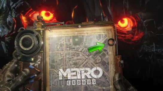 Русский Мясник Что за пределами карты в Metro Exodus Артём заговорил !