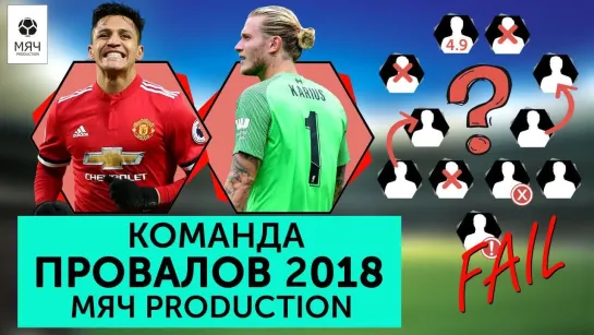 МЯЧ Production Команда худших игроков 2018 года Мяч pro