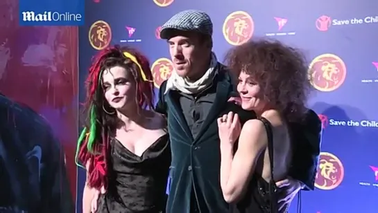 Helena looks like Boy George as she hosts reggae themed event