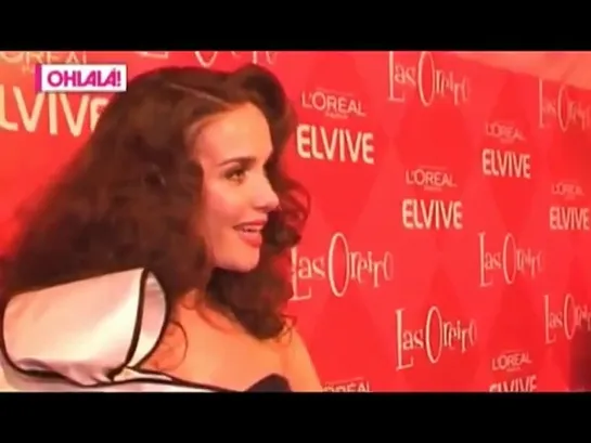 Natalia Oreiro . Entrevista en desfile de Las Oreiro 2012. OHLALA